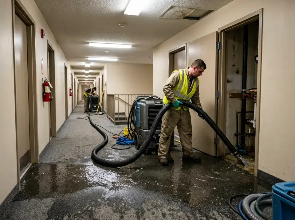 multi-unit-apartment-hallway-f-005 — frequently asked questions, Emergency Burst Pipe Water Extraction & Removal in Bunkie,…